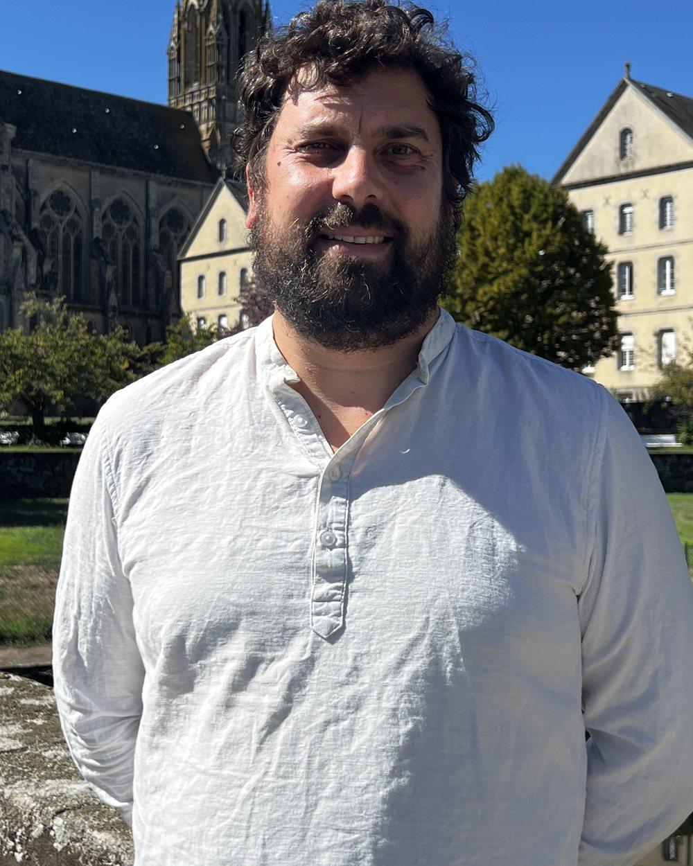 Portrait de Yann Rebuffaud, président de l'association.